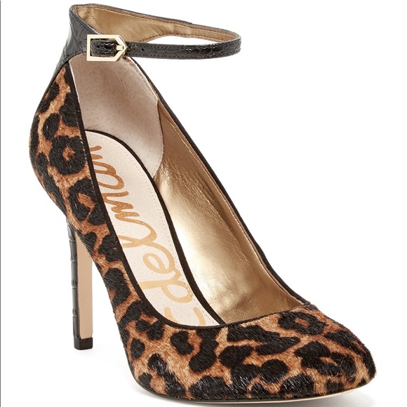 Sam Edelman Shoes - SAM EDELMAN Ciara Leopard Pumps Sz 8.5M